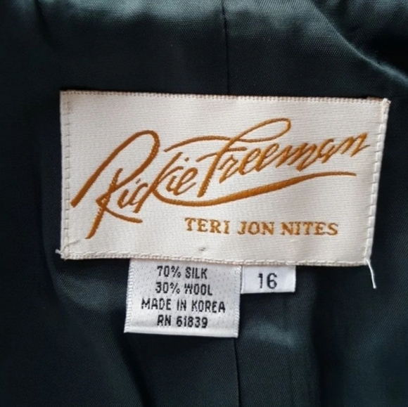 VINTAGE SIZE 16 Rickie Freeman blazer. Mint - Picture 4 of 6